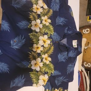 Men's Button Down Hawaii Shirt Short Sleeve